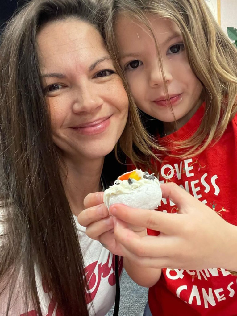Amy H. with daughter