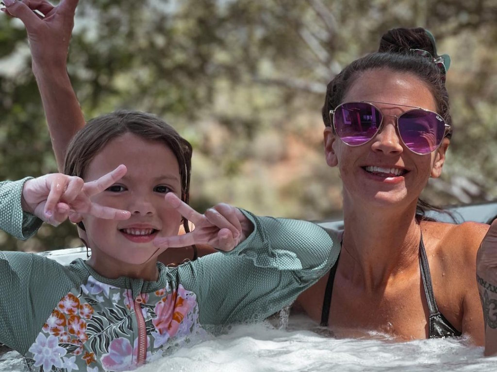 Amy H. with daughter