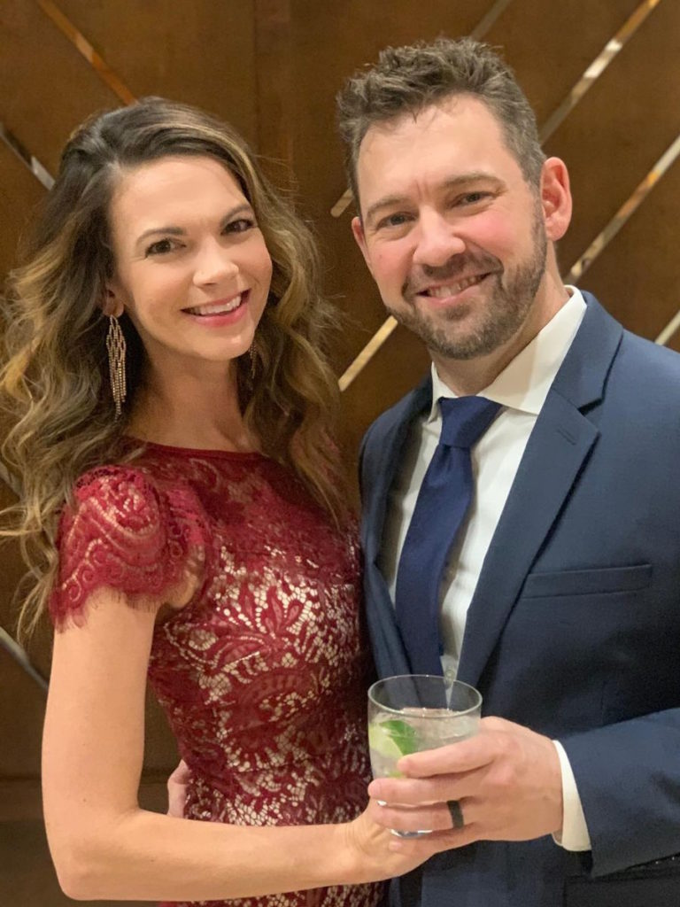Amy H. with husband
