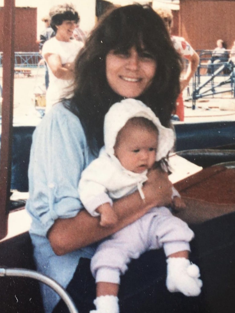 Amy H. with mom