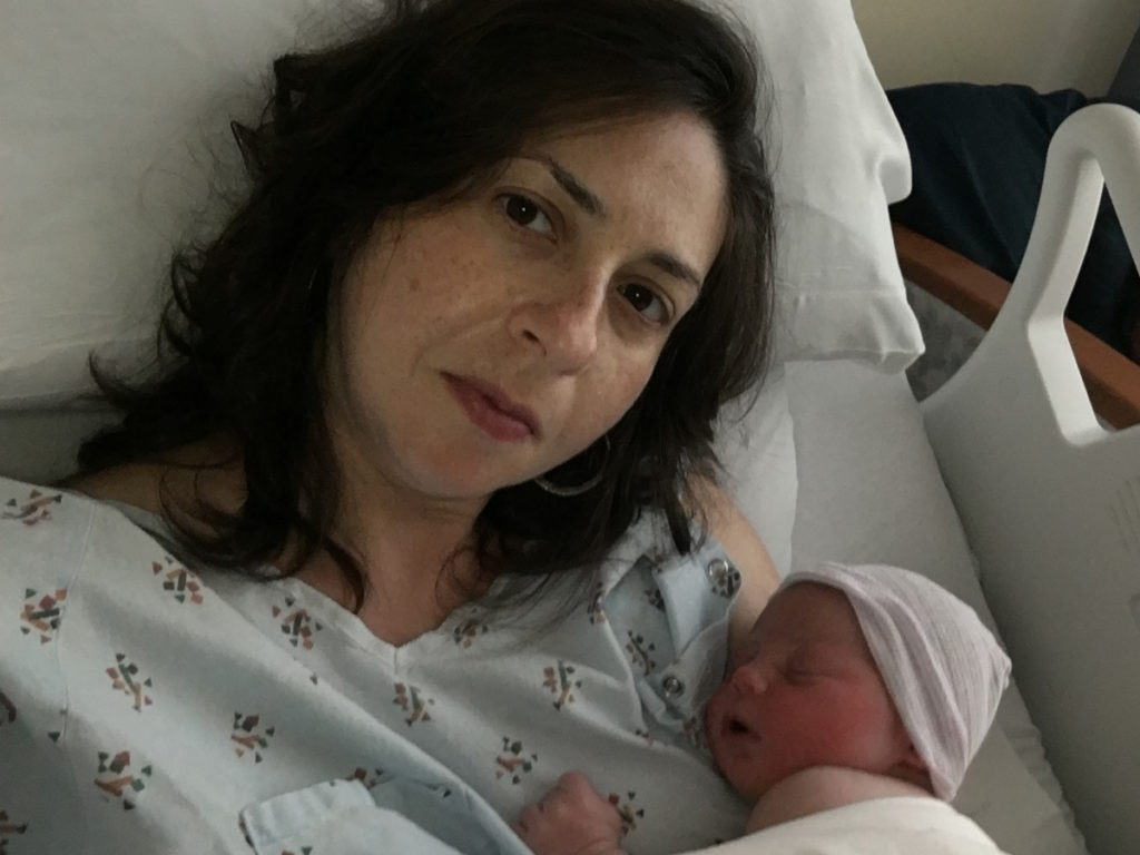 Haley P. in the hospital