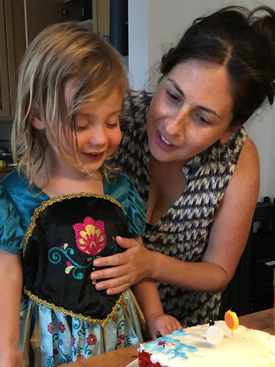 Haley P. with daughter