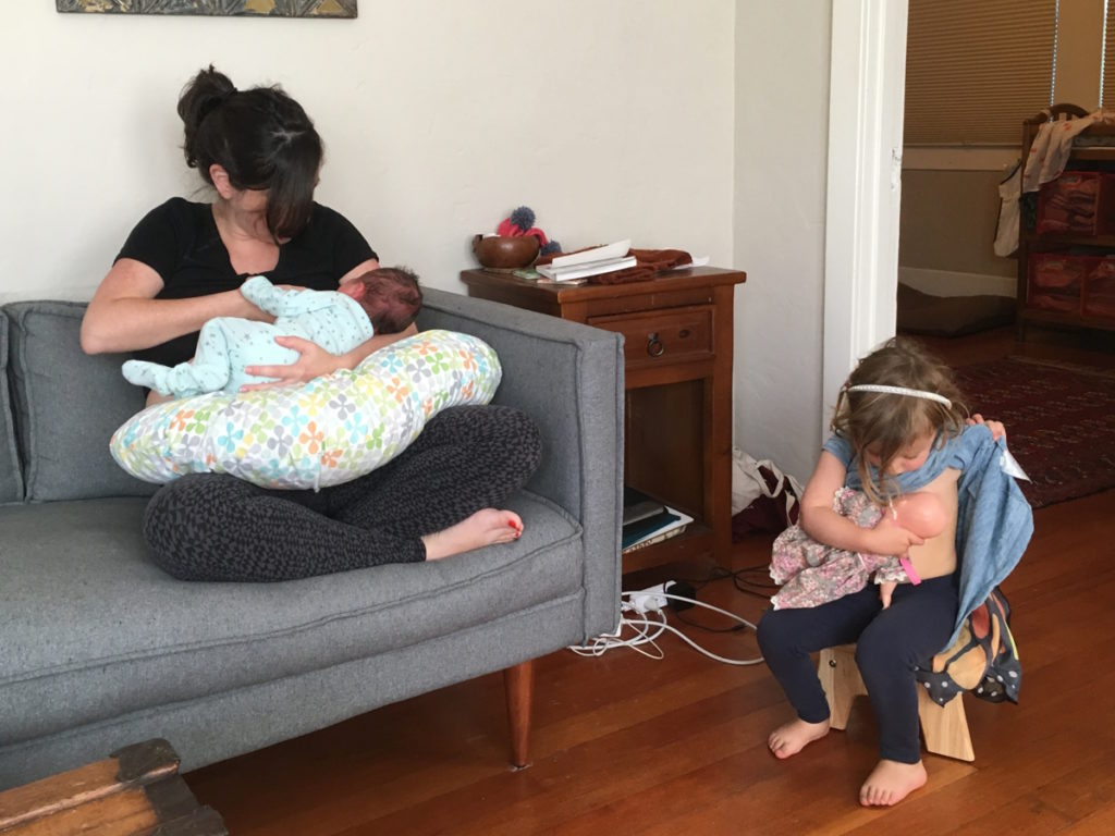 Haley P. with daughters
