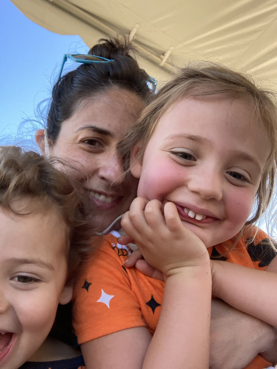 Haley P. with daughters