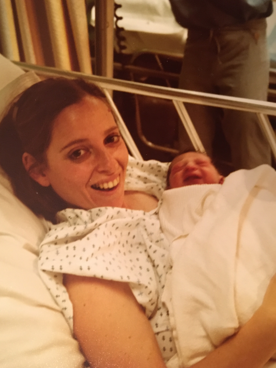 Haley P. with mom