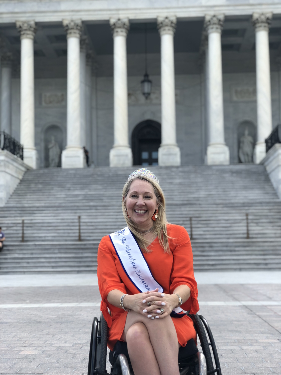 Karen R. outdoors