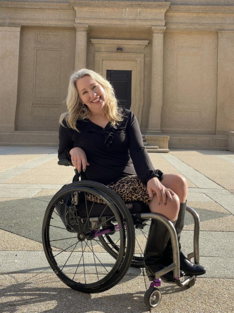 Karen R. outdoors