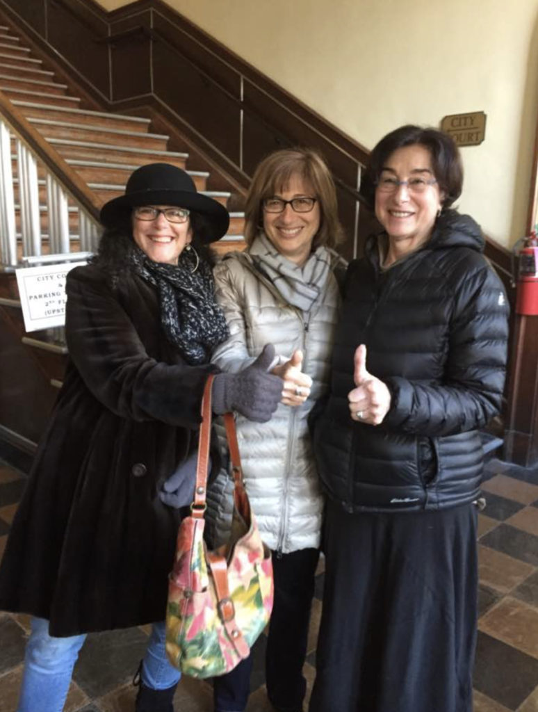 Ruth, an MPN and colon cancer survivor, with her friends.