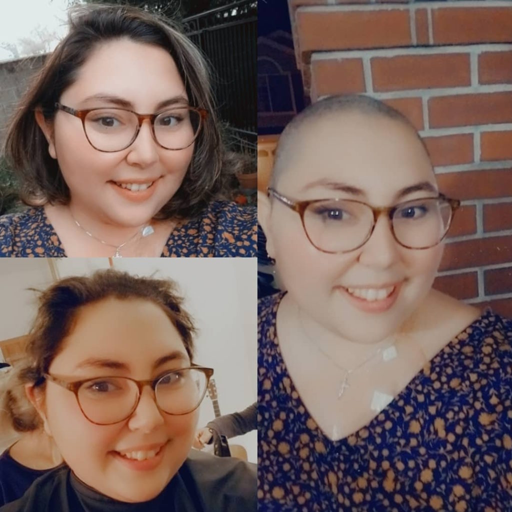 Tatijane W. head shaving