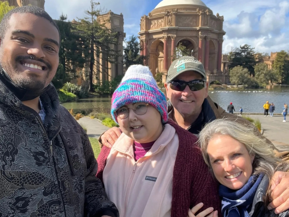 Tatijane W. with family