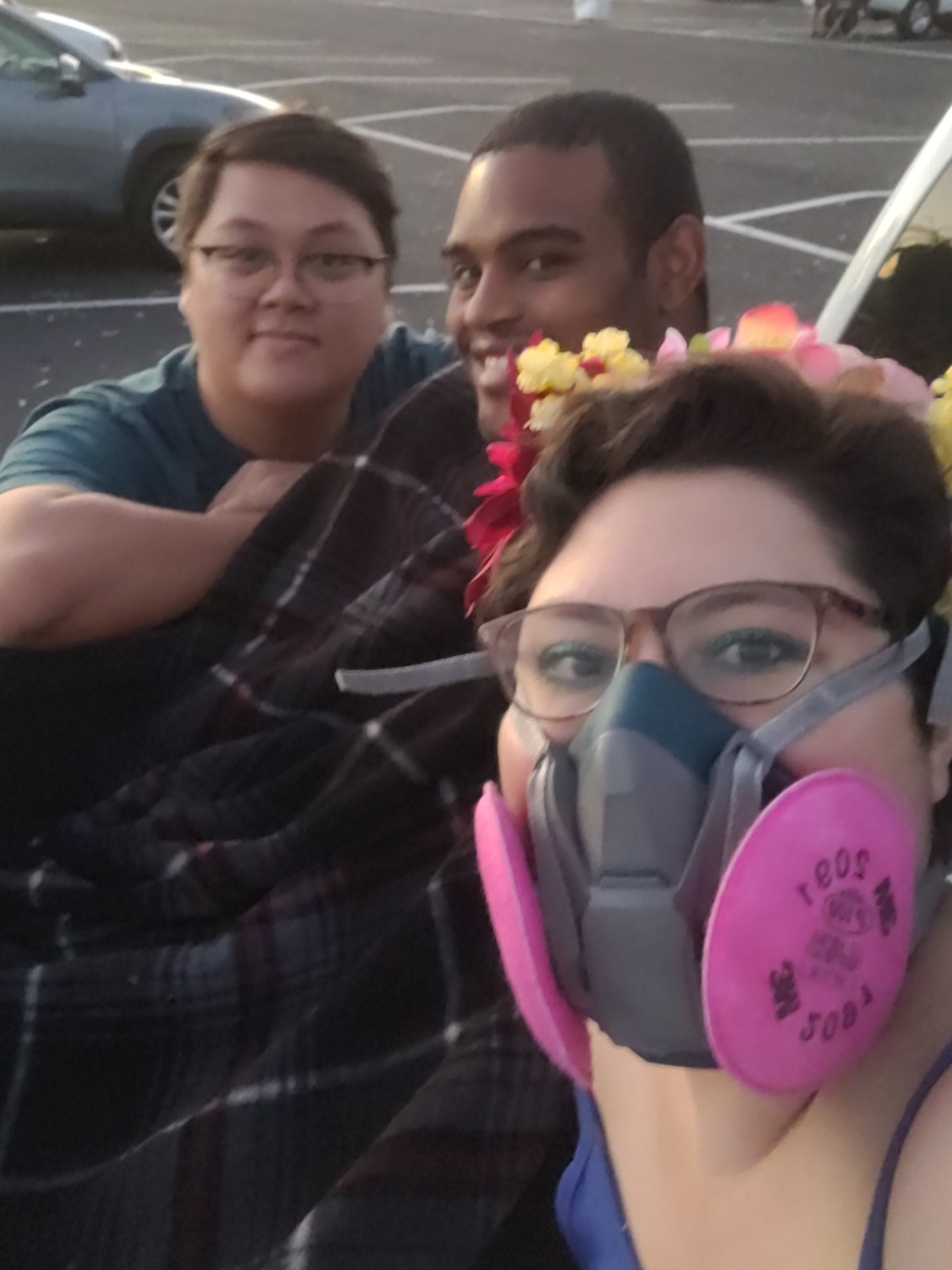 Tatijane W. with friends