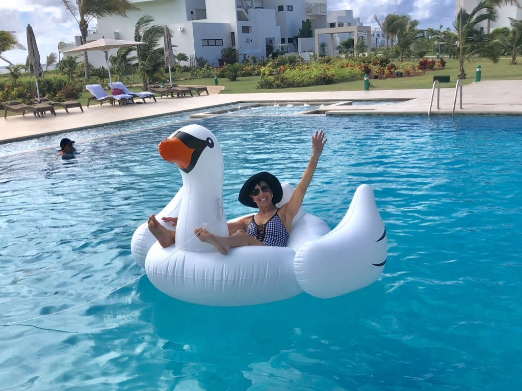 Julie C. outdoors