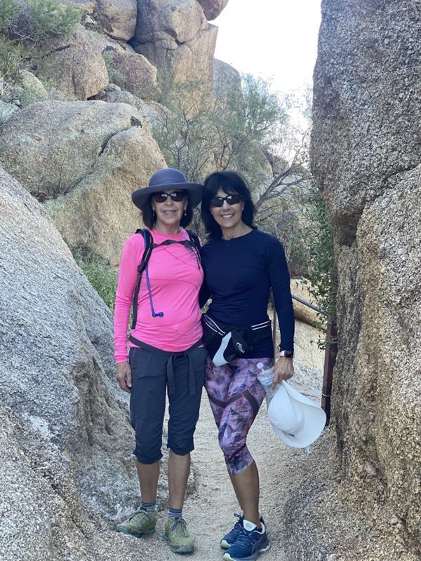 Julie C. outdoors