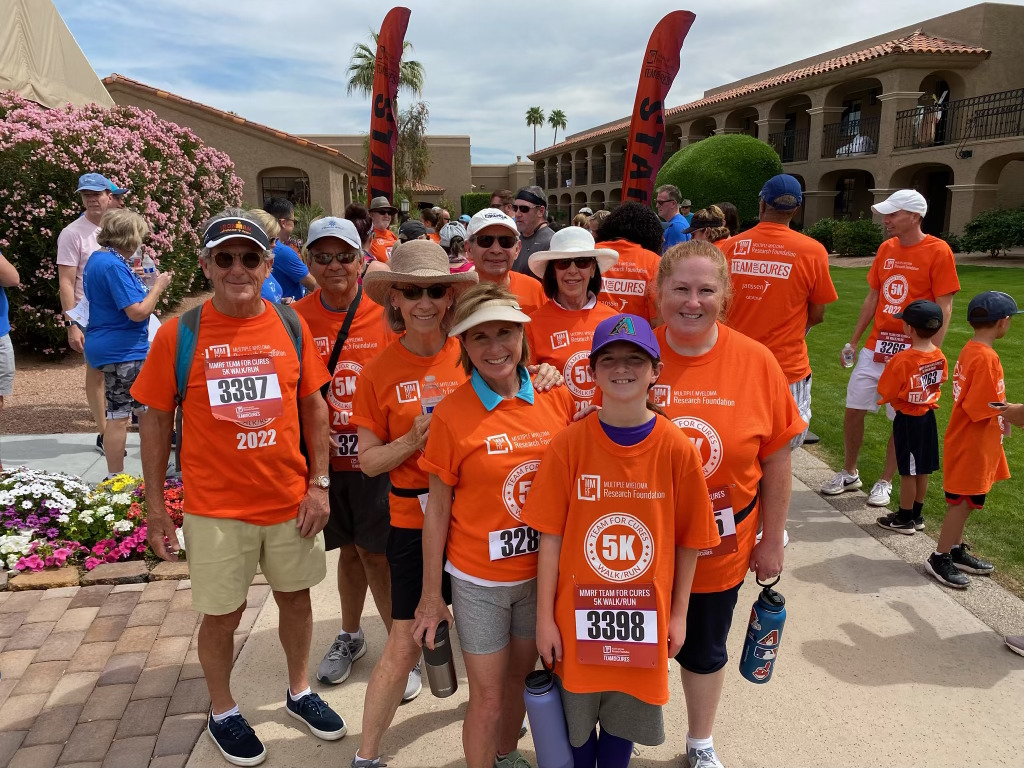 Julie C. sister's MMRF walk