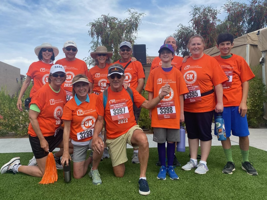 Julie C. sister's MMRF walk
