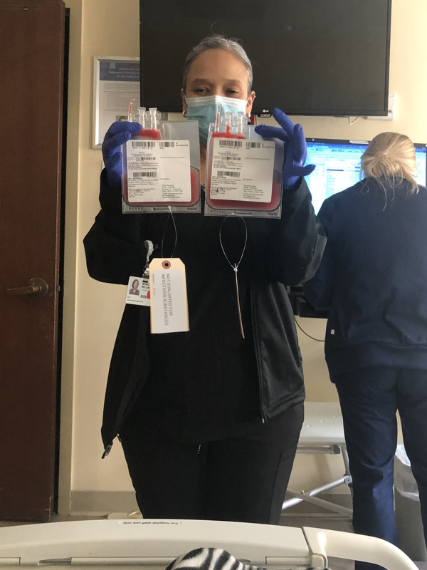 Julie C. stem cell transplant