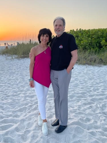 Julie C. with husband