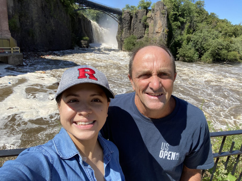 Stephanie V. and dad
