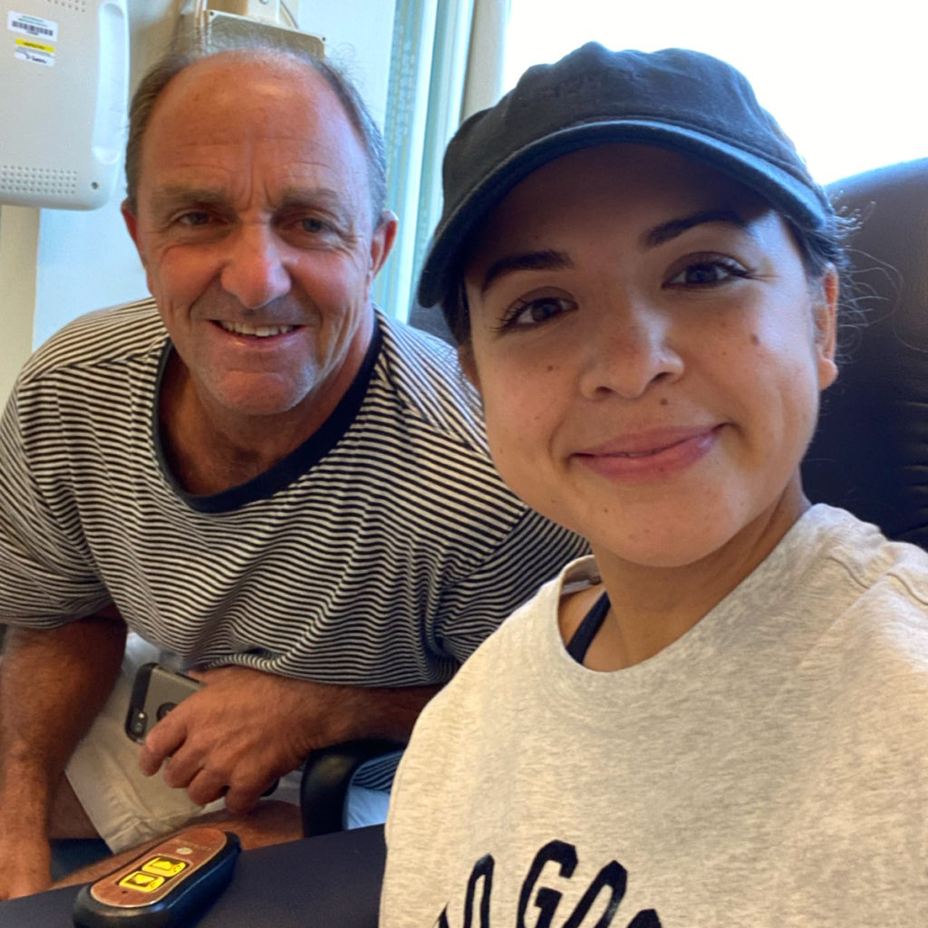 Stephanie V. and dad