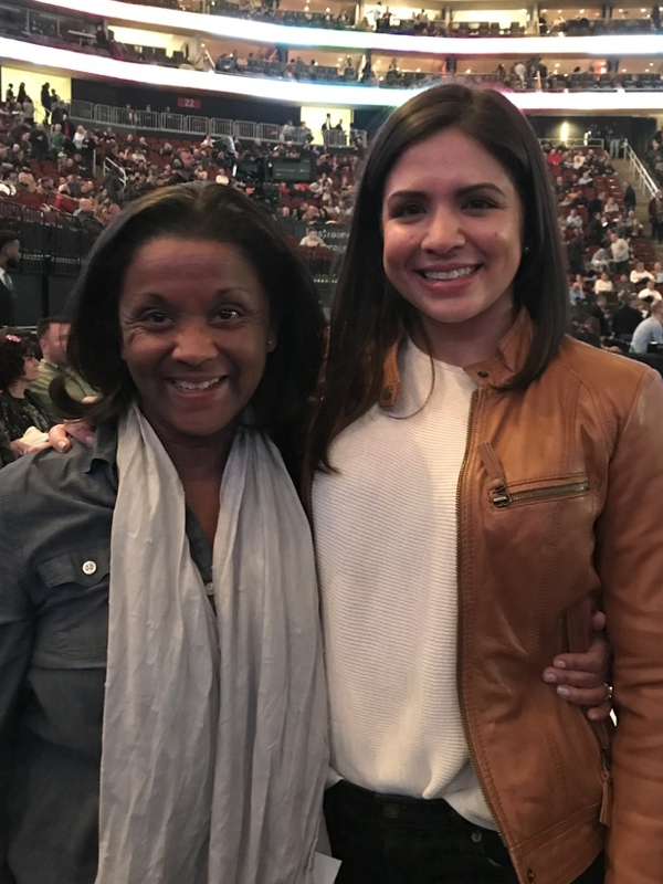 Stephanie V. and mom