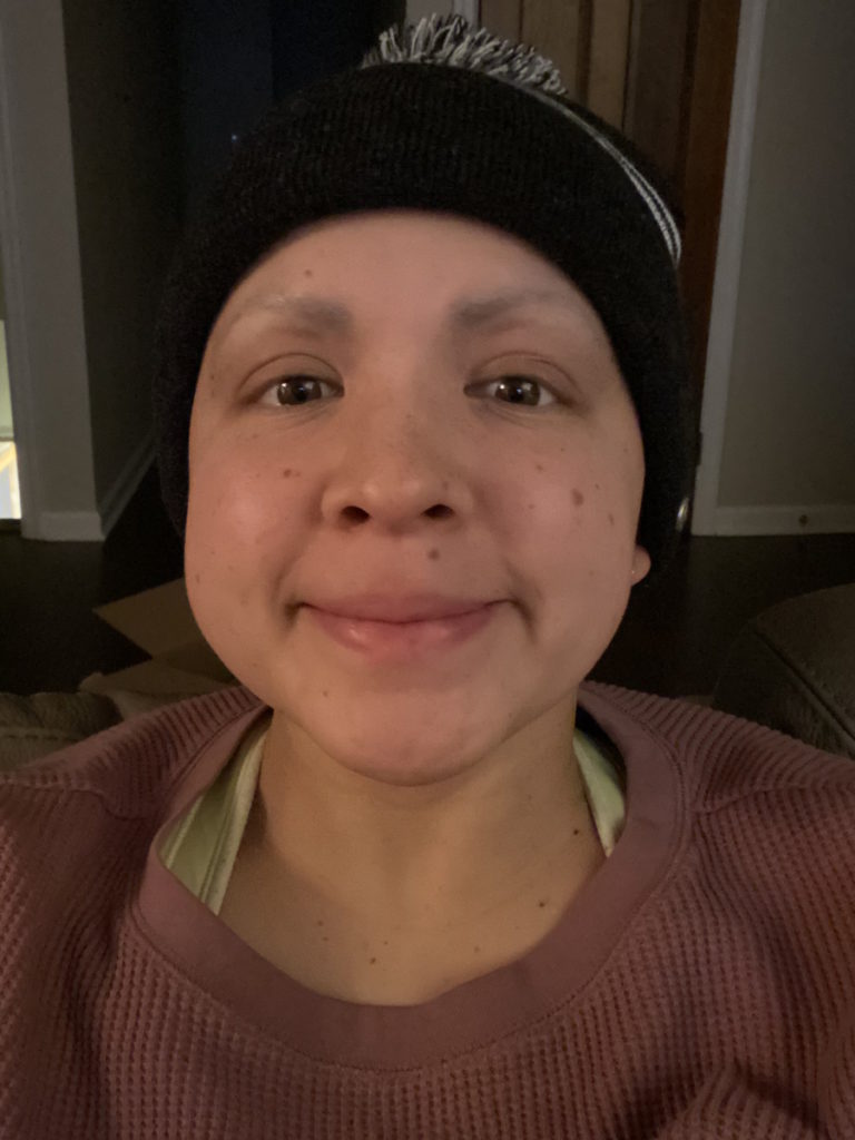 Stephanie V. at home