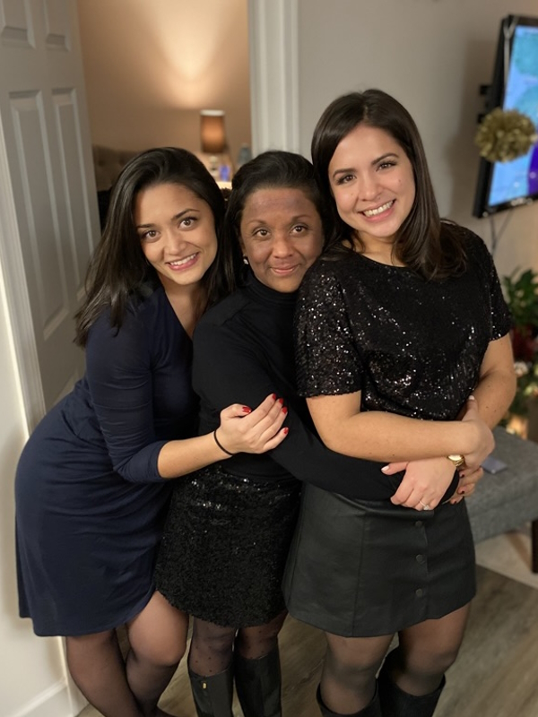 Stephanie V. with family