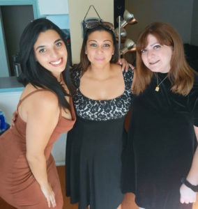 Amanda G. with friends
