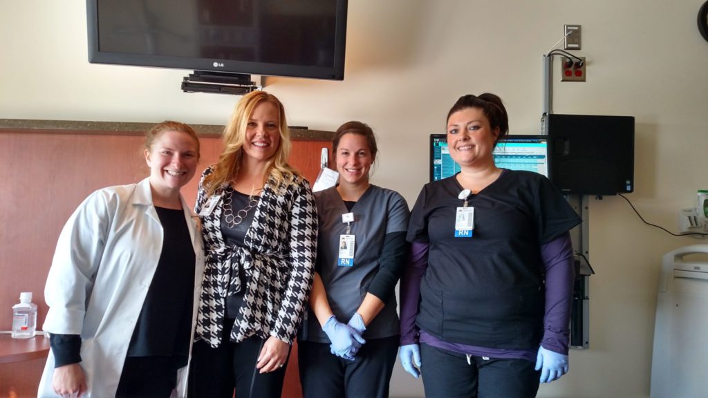 Steve's stem cell transplant medical team
